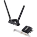 A product image of ASUS PCE-AX58BT 802.11ax Dual-Band Wireless-AX3000 PCIe Adapter with Bluetooth 5.2