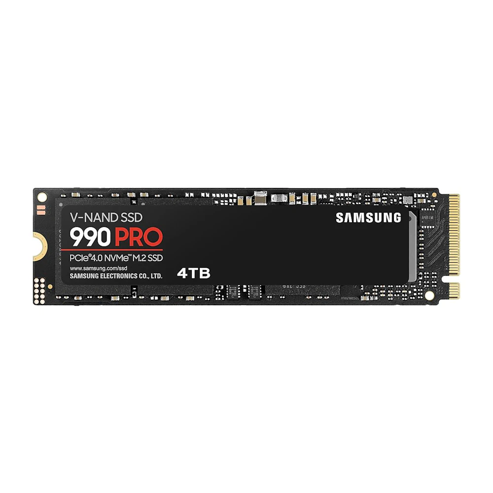 Samsung 990 Pro PCIe Gen4 NVMe M.2 SSD - 4TB