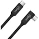 A small tile product image of Cruxtec USB-C to USB-C 90 Degree Angle VR Cable - 5m