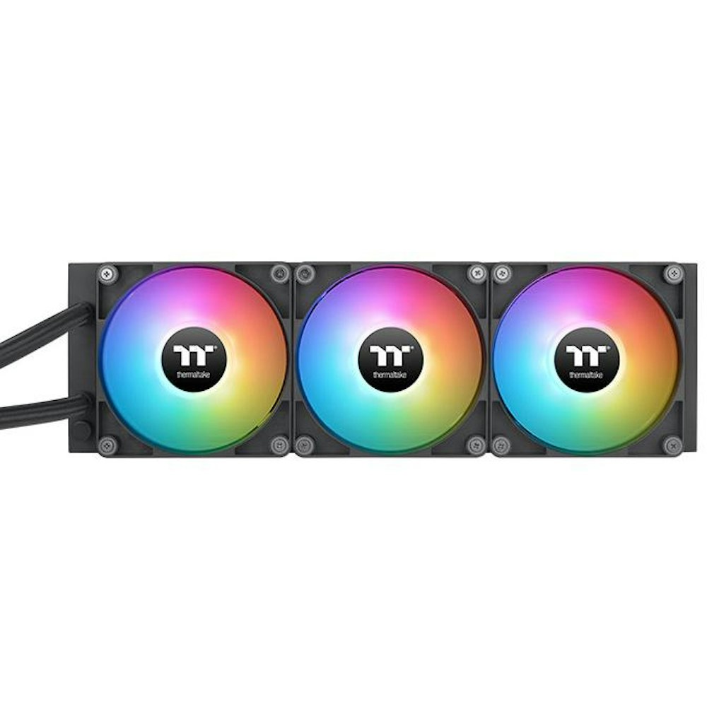 A large main feature product image of Thermaltake TH360 V2 Ultra ARGB - 360mm AIO Liquid CPU Liquid Cooler with LCD Display