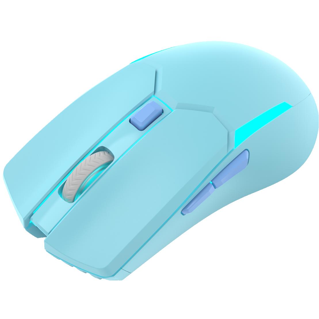 A large main feature product image of Fantech VENOM II WGC2 Wireless Gaming Mouse - Blue