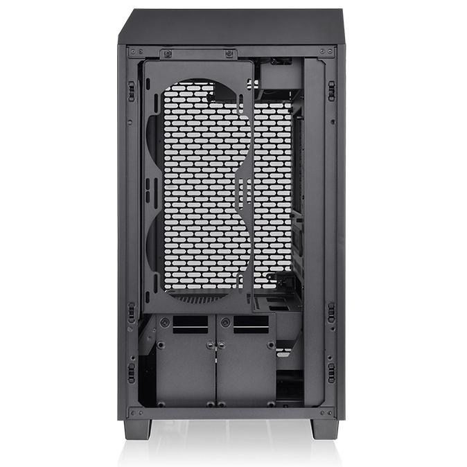 A large main feature product image of Thermaltake The Tower 200 - Mini Tower Case (Black)