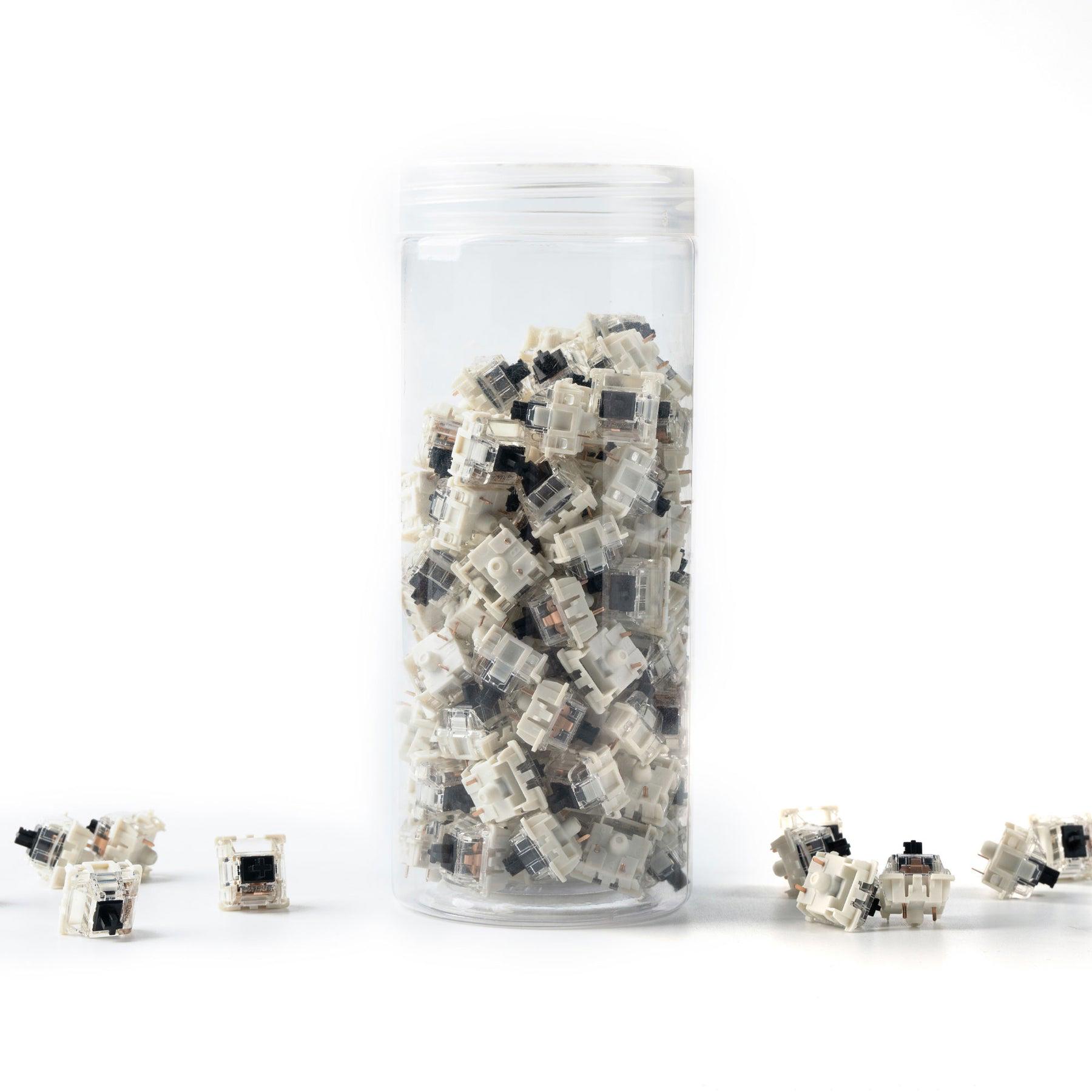 A large main feature product image of Gateron G Pro 3.0 Black - 60g Linear Switch Set (110pcs)