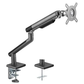Product image of Brateck Single Monitor Premium Slim Aluminum Spring-Assisted Monitor Arm Fix Most 17"-32" - Black - Click for product page of Brateck Single Monitor Premium Slim Aluminum Spring-Assisted Monitor Arm Fix Most 17"-32" - Black