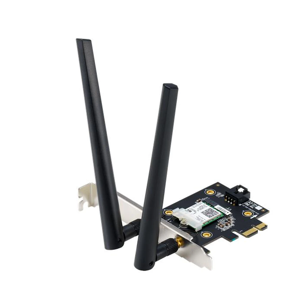 ASUS PCE-AX3000 802.11ax Dual-Band Wireless-AX3000 PCIe Adapter with Bluetooth 5.2 (OEM Packaging)