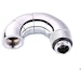 A product image of Bykski G1/4 180 Degree Triple Rotary Extender - Polished Silver