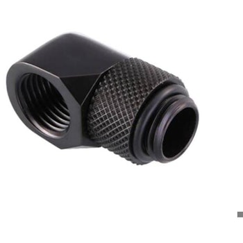 Product image of Bykski G1/4 90 Degree Rotary Extender - Matte Black - Click for product page of Bykski G1/4 90 Degree Rotary Extender - Matte Black