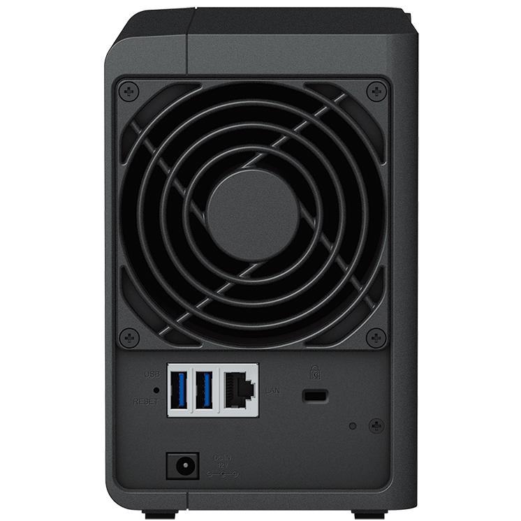 A large main feature product image of Synology DiskStation DS223 2-Bay NAS (1.47GHz Realtek 4-Core, 2GB RAM, 1GbE)