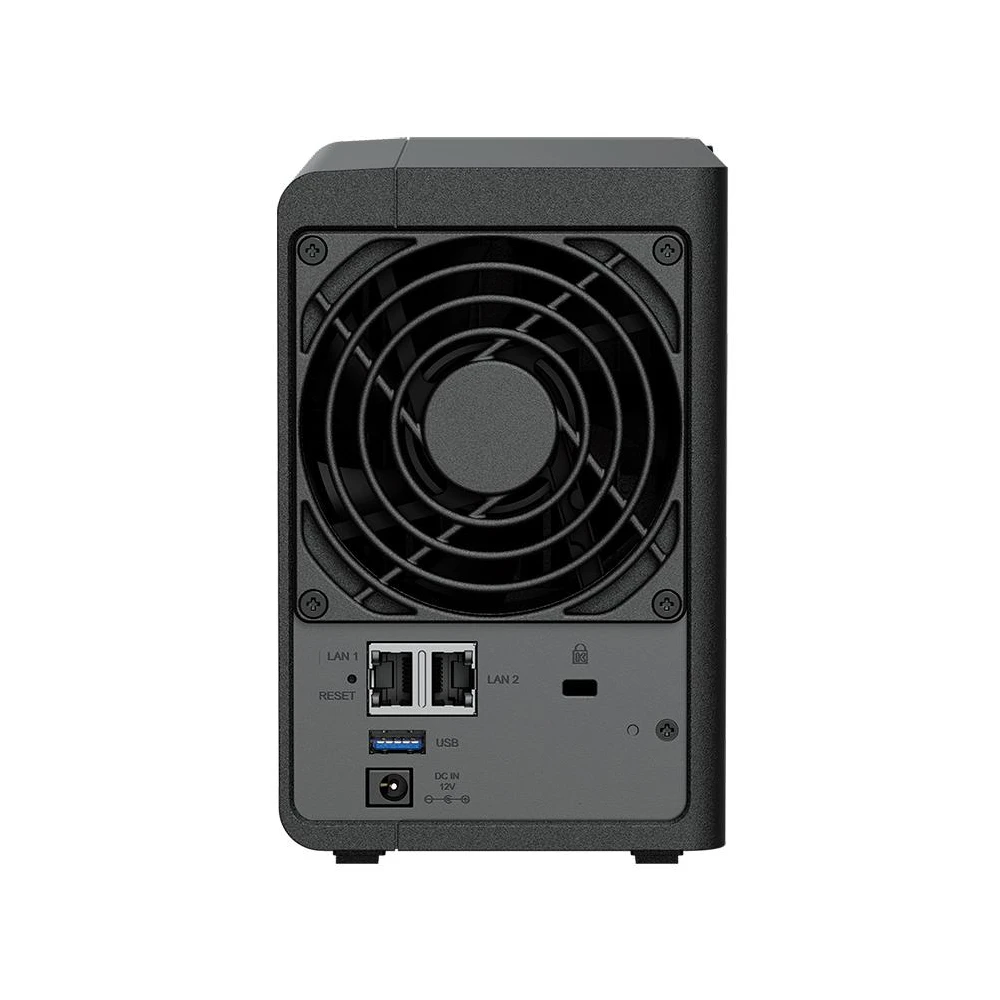 A large main feature product image of Synology DiskStation DS224+ 2-Bay NAS (2.0GHz Celeron 4-Core, 2GB RAM, 1GbE)