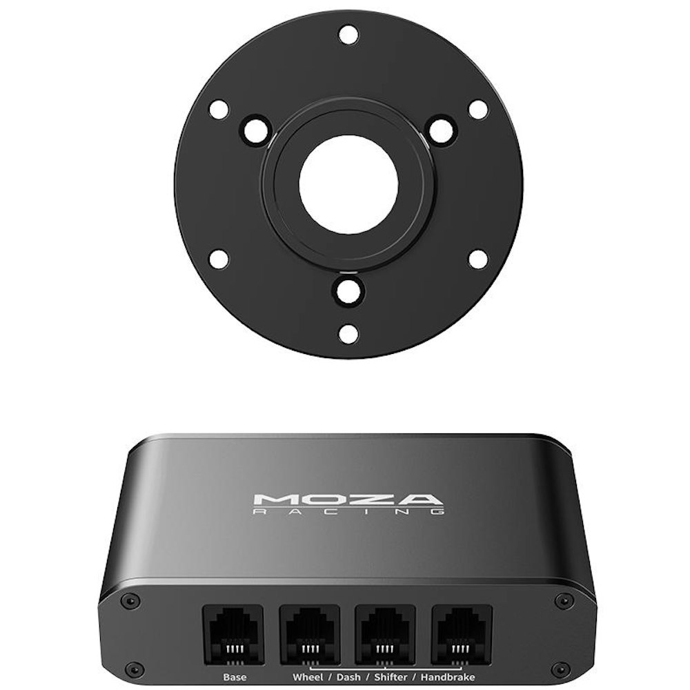 A large main feature product image of MOZA Universal Hub Kit