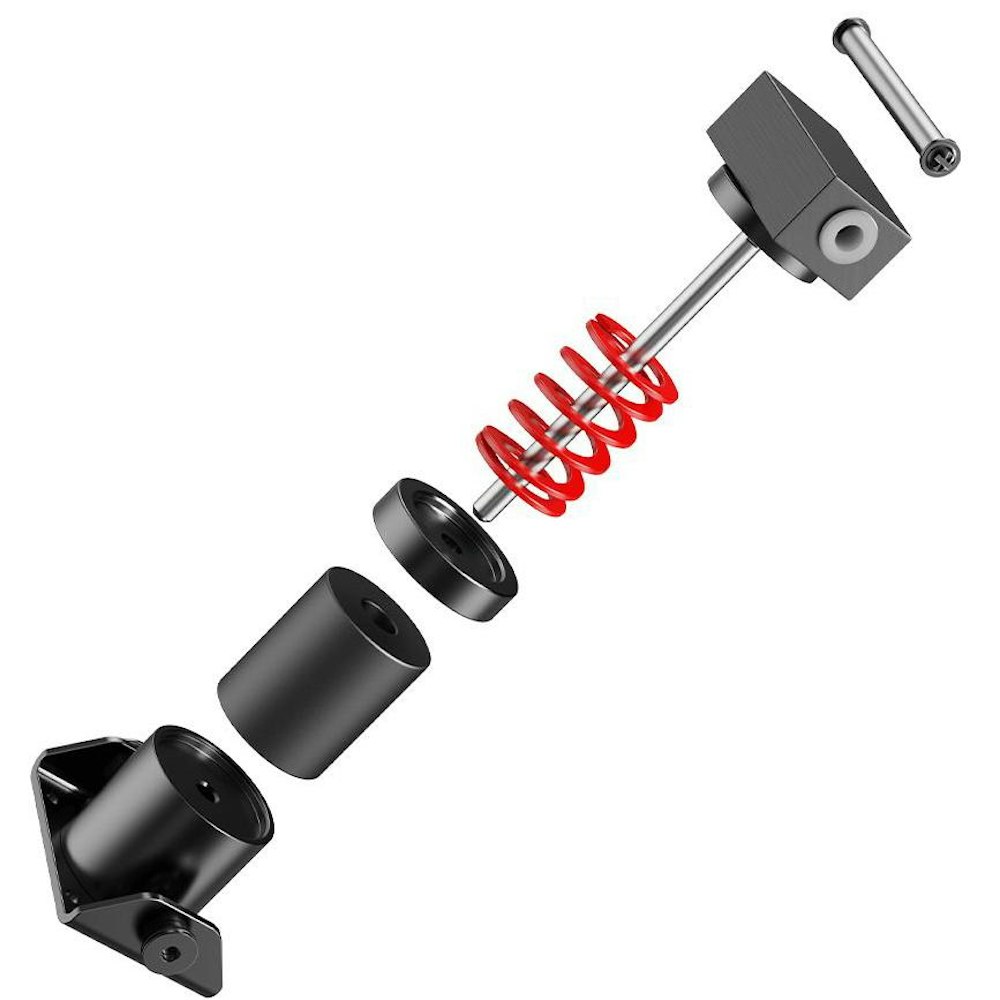 A large main feature product image of MOZA SR-P Lite Brake Pedal Performance Kit