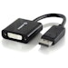 A product image of ALOGIC ACTIVE '4K' DisplayPort to DVI 20cm Male to Female Adapter Cable