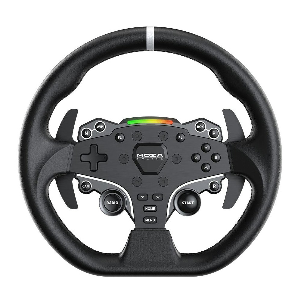 A large main feature product image of MOZA R5 Racing Simulator Bundle