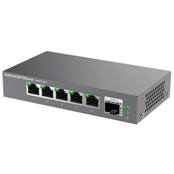 Product image of Grandstream 5 port Unmanaged 2.5 Multi-Gigabit Switch - Click for product page of Grandstream 5 port Unmanaged 2.5 Multi-Gigabit Switch