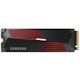 A small tile product image of Samsung 990 Pro w/ Heatsink PCIe Gen4 NVMe M.2 SSD - 4TB