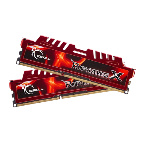 G.Skill 8GB Kit (2x4GB) DDR3 Ripjaws X C10 1333MHz - Red
