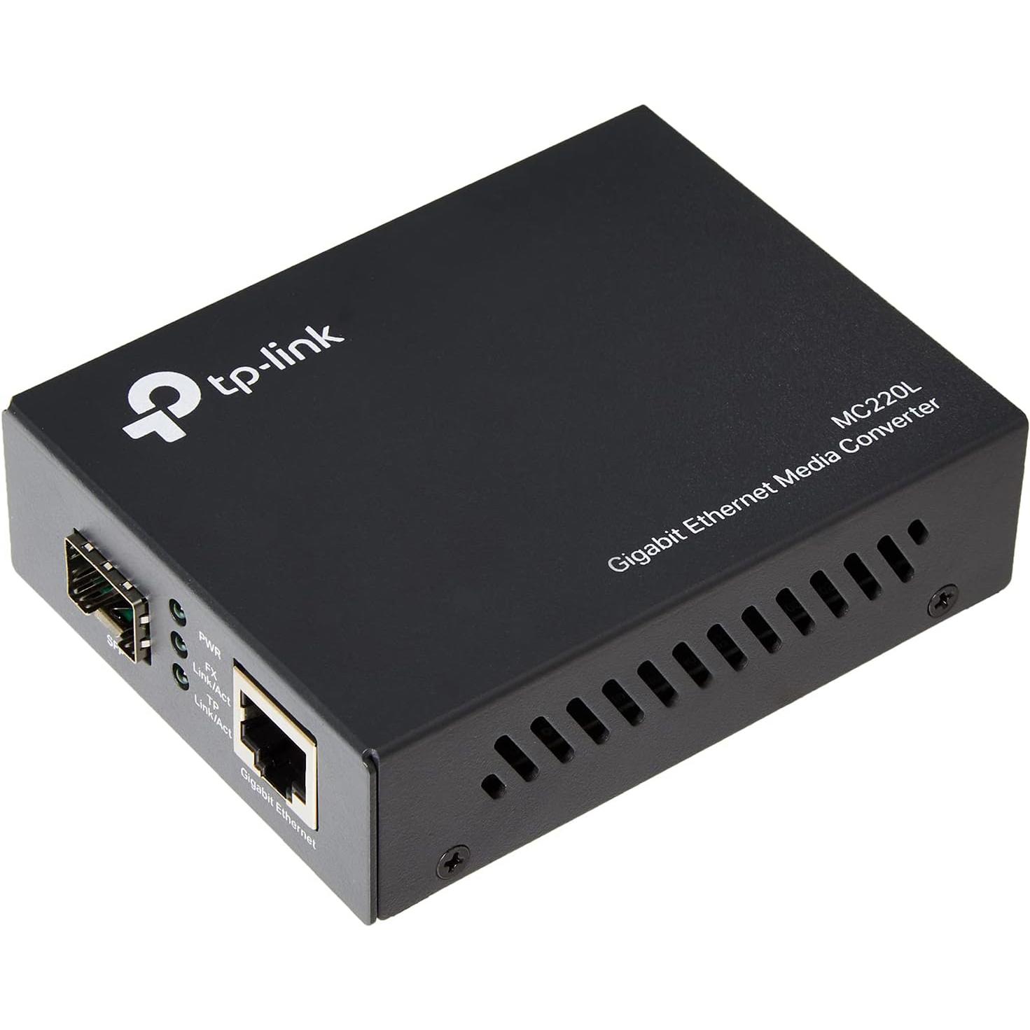 TP-Link MC220L - Gigabit SFP Media Converter | PLE Computers