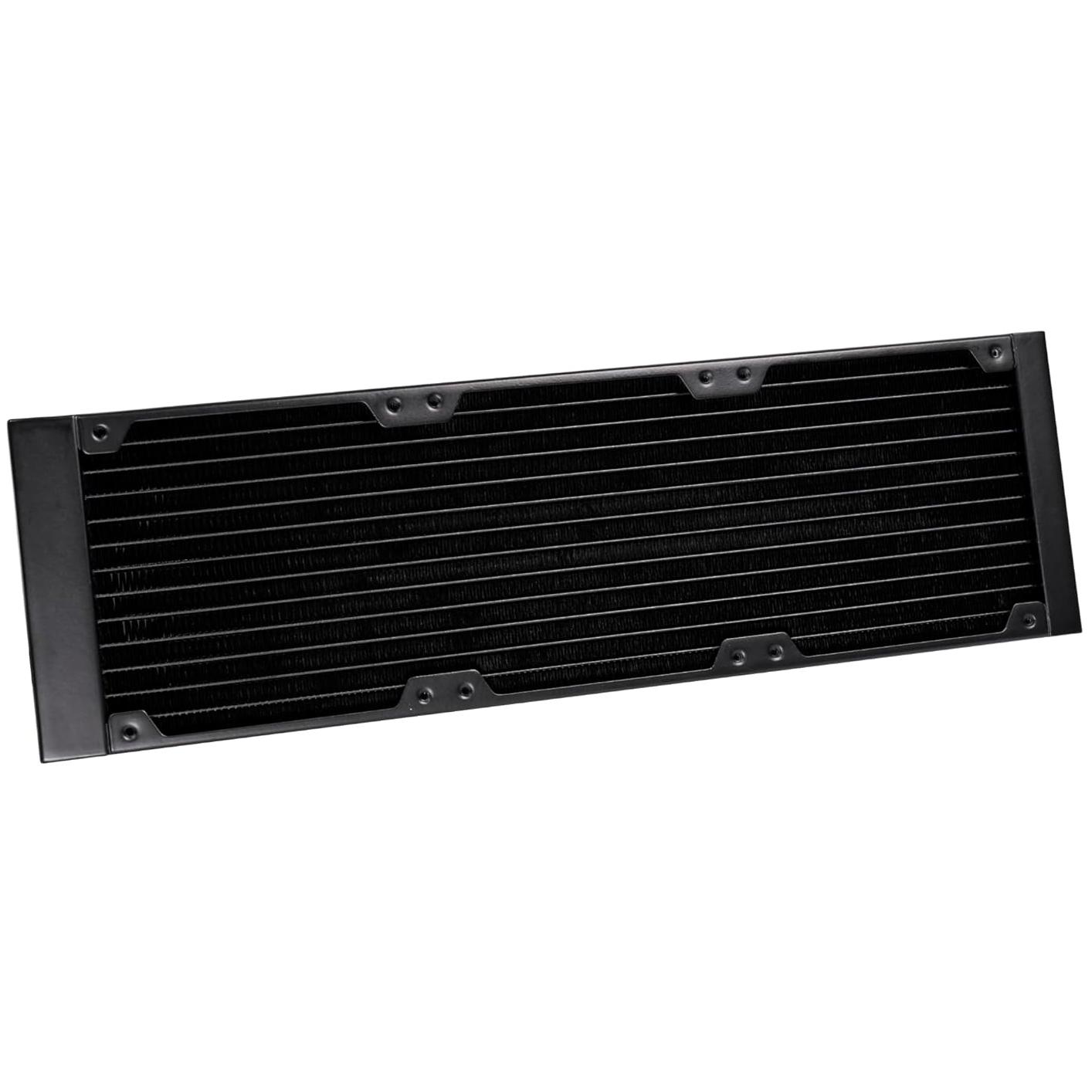 A large main feature product image of Lian Li Galahad II LCD 360mm ARGB AIO Liquid CPU Cooler (Black)