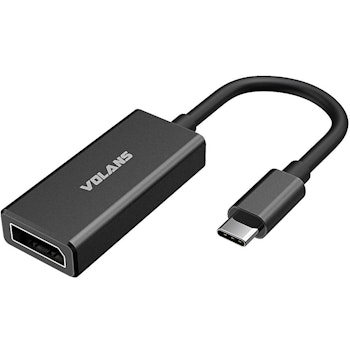 Product image of Volans UCDP-8K Aluminium USB-C to DisplayPort Adapter - Click for product page of Volans UCDP-8K Aluminium USB-C to DisplayPort Adapter