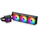 A product image of Lian Li Galahad II LCD SL-INF 360 RGB 360mm AIO Liquid CPU Cooler - Black 