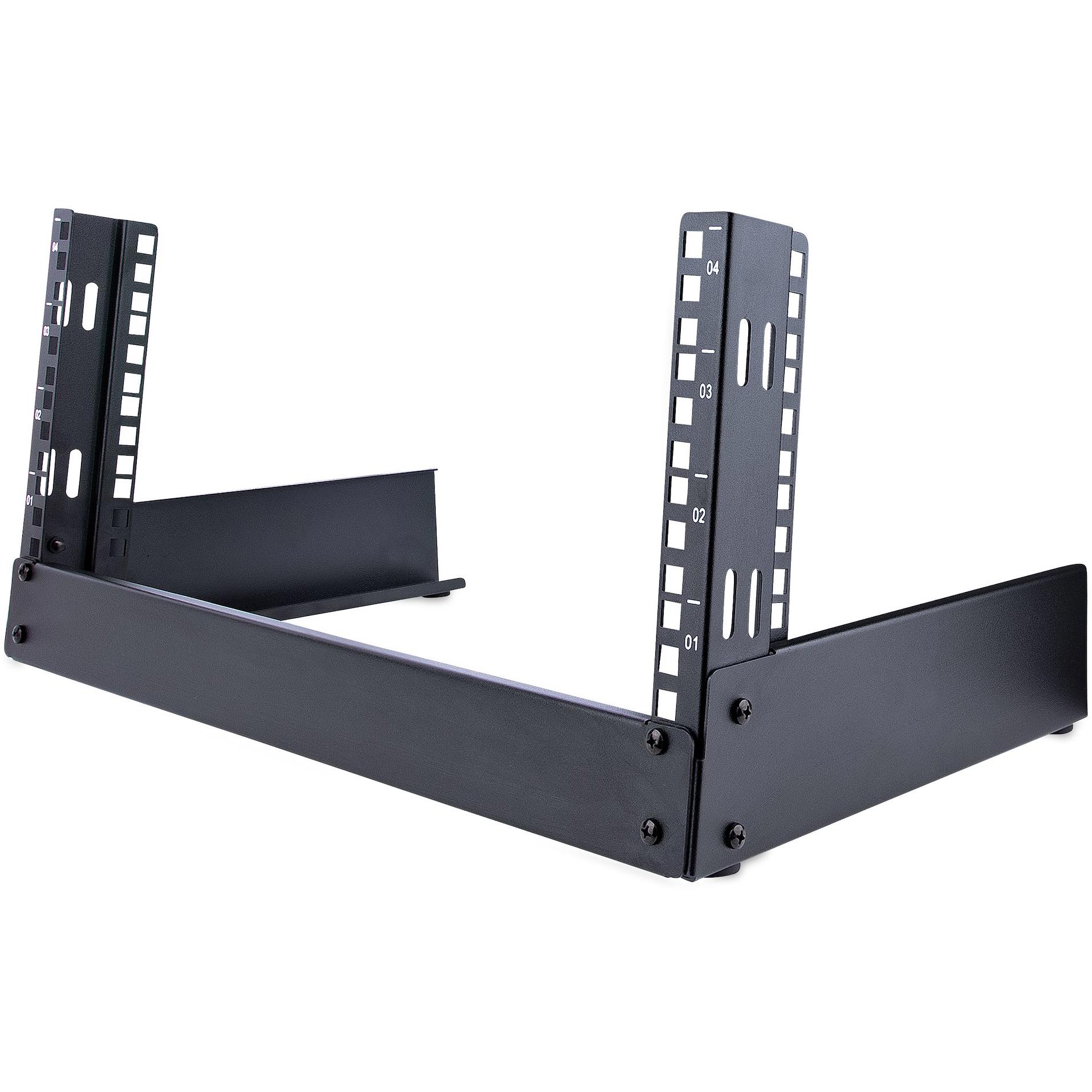 A large main feature product image of Startech 4U Open Frame Desktop Rack - 2 Post