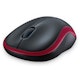 A small tile product image of Logitech M185 Compact Wireless Mouse - Red