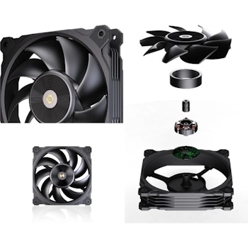 Product image of Bykski Granzon 120mm PWM Cooling Fan - Click for product page of Bykski Granzon 120mm PWM Cooling Fan