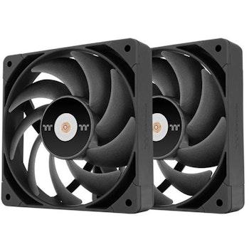 Product image of Thermaltake Toughfan 14 Pro - 140mm PWM Radiator Fan (2 Pack) - Click for product page of Thermaltake Toughfan 14 Pro - 140mm PWM Radiator Fan (2 Pack)