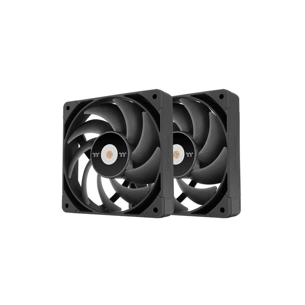 A large main feature product image of Thermaltake Toughfan 14 Pro - 140mm PWM Radiator Fan (2 Pack)