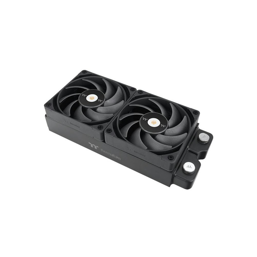 A large main feature product image of Thermaltake Toughfan 14 Pro - 140mm PWM Radiator Fan 