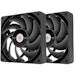 A product image of Thermaltake Toughfan 12 Pro - 120mm PWM Radiator Fan (2 Pack)