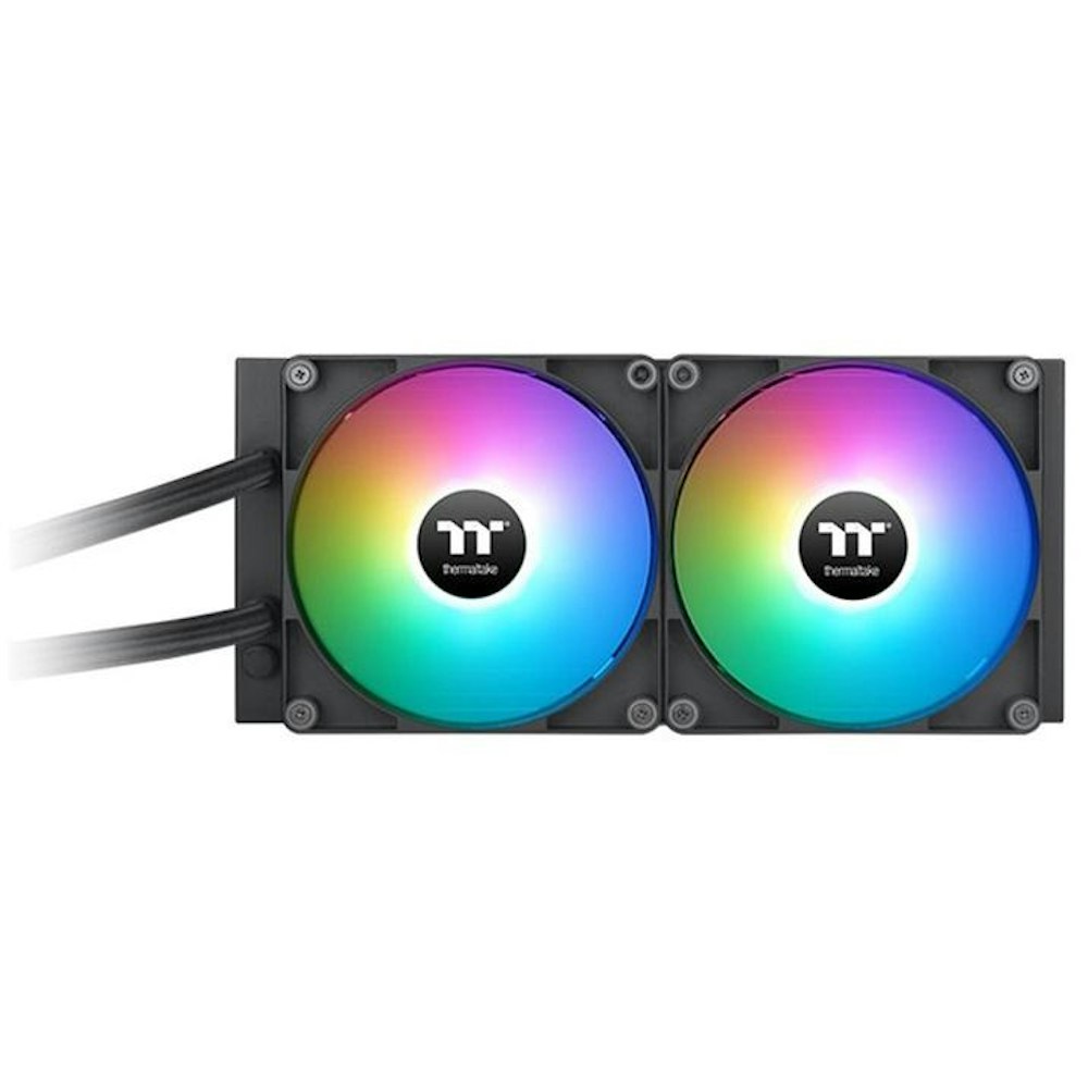 A large main feature product image of Thermaltake TH280 V2 ARGB - 280mm AIO Liquid CPU Cooler