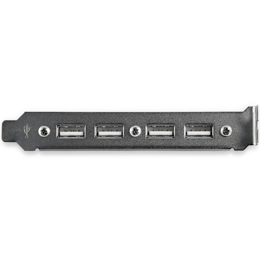 A large main feature product image of Startech 4 Port USB Slot Plate Adapter