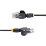 A small tile product image of StarTech Slim Black Snagless CAT6 Ethernet Patch Cable - 1m