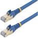 A product image of Startech 7m CAT6a Ethernet Cable - Blue - Snagless RJ45 Connectors