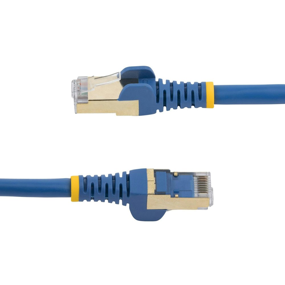 A large main feature product image of Startech 7m CAT6a Ethernet Cable - Blue - Snagless RJ45 Connectors