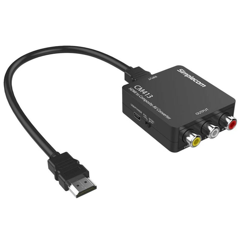 HDMI To RCA AV Adapter Converter Cable CVBS 3RCA 1080P Composite Video  Audio
