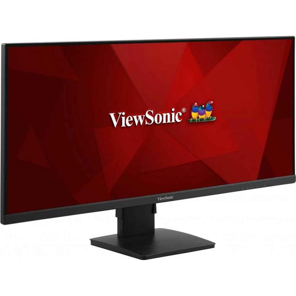 A large main feature product image of ViewSonic VA3456-MHDJ 34" 1440p Ultrawide 76Hz IPS Monitor