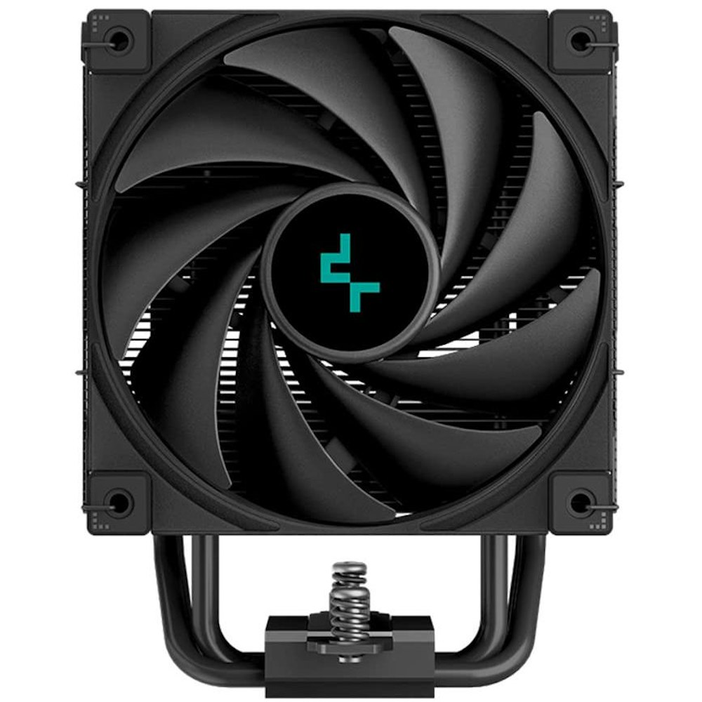 A large main feature product image of DeepCool AK500 Zero Dark Digital CPU Cooler - Black