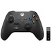 A product image of Microsoft Xbox Wireless Controller with Wireless Adapter