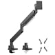 A small tile product image of Brateck Super Heavy-Duty Gas Spring Monitor Arm Fit Most 17"-57" Monitors - Matte Black