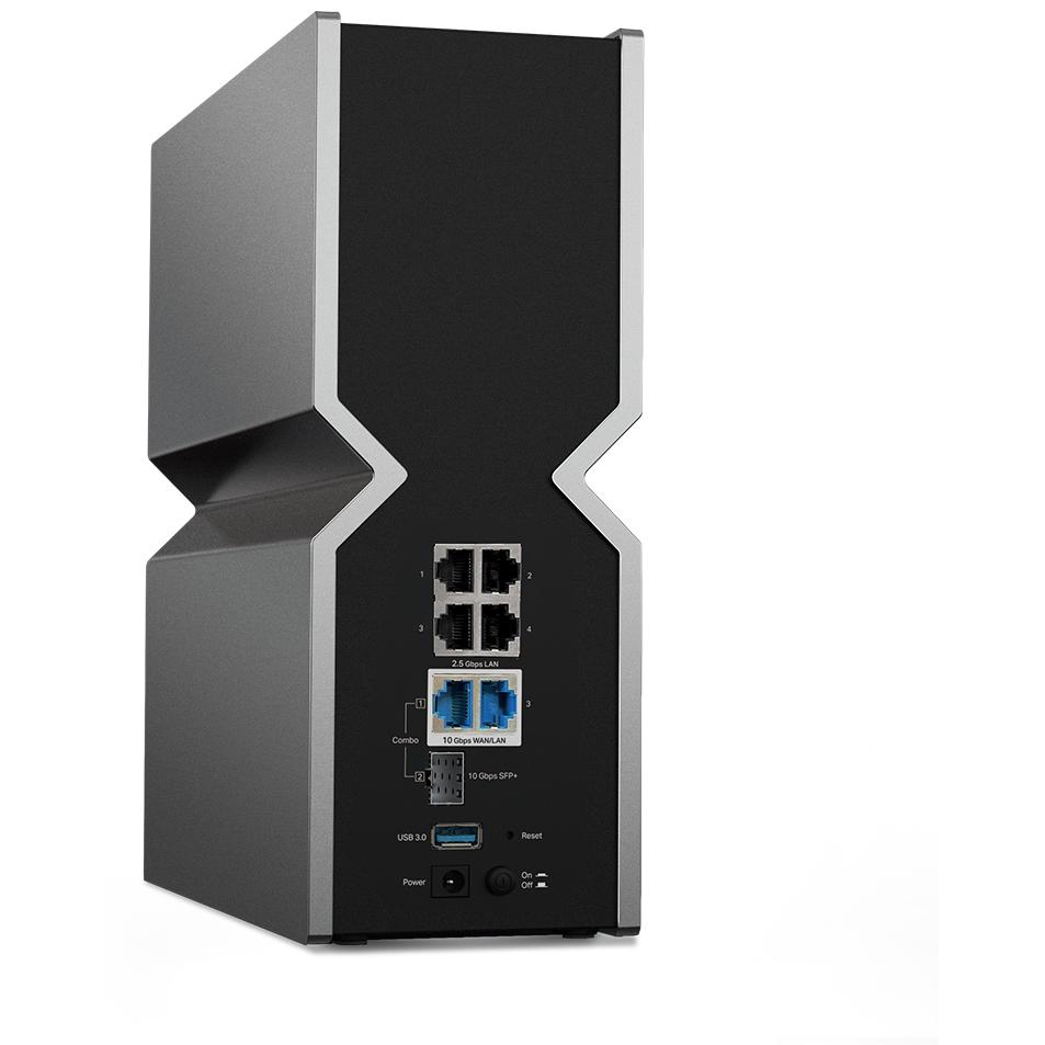 A large main feature product image of TP-Link Archer BE800 - BE19000 Tri-Band Wi-Fi 7 Router