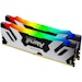 A product image of Kingston 48GB Kit (2x24GB) DDR5 Fury Renegade RGB CL38 7200Mhz - Black