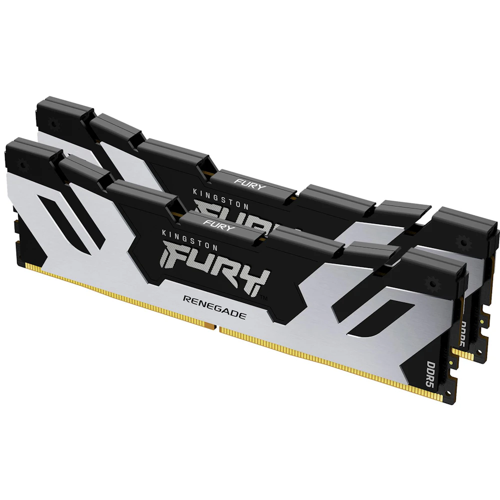 A large main feature product image of Kingston FURY Renegade 96GB Kit (2x48GB) DDR5-6000 C32
