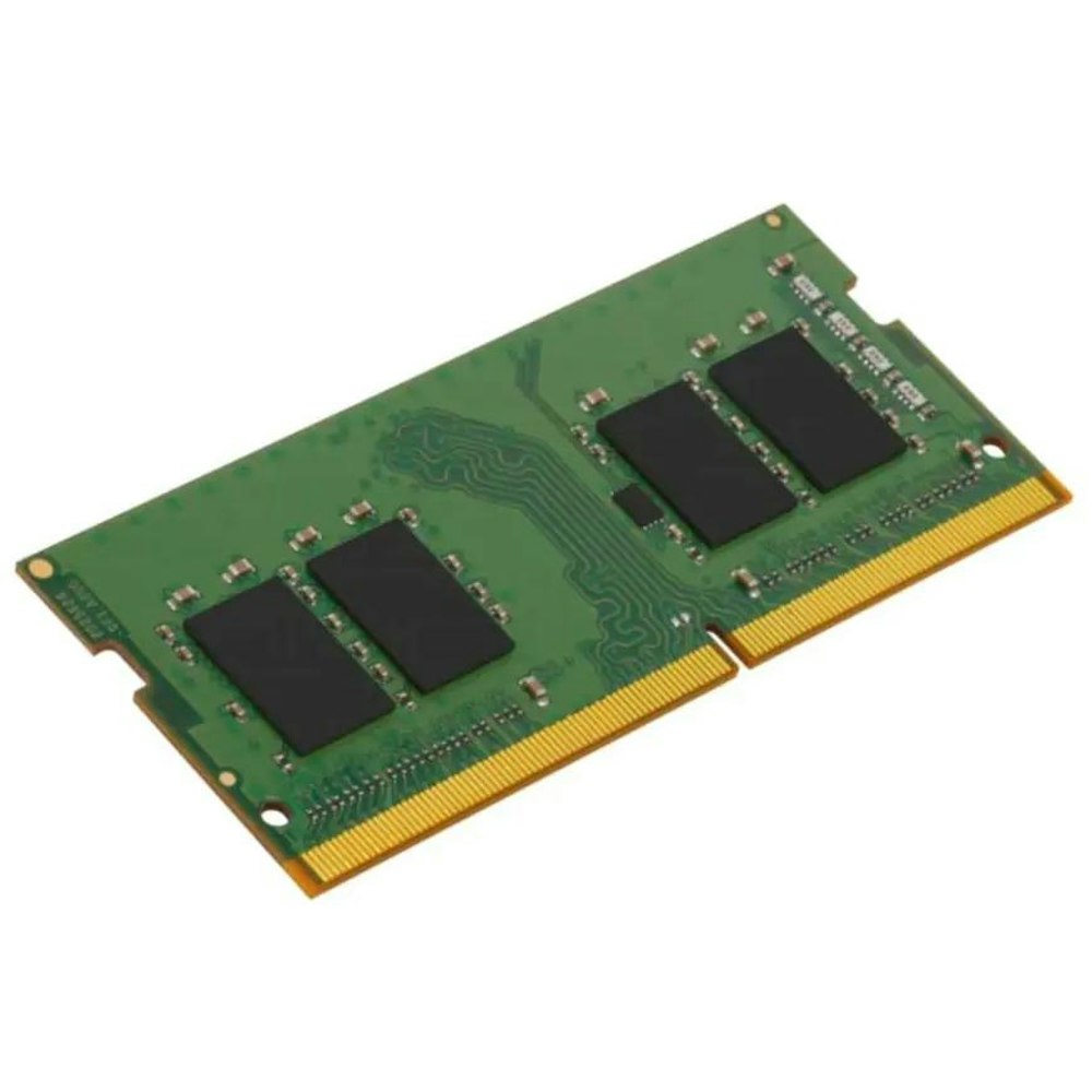 A large main feature product image of Kingston 16GB Single (1x16GB) DDR4 SO-DIMM C22 3200MHz 