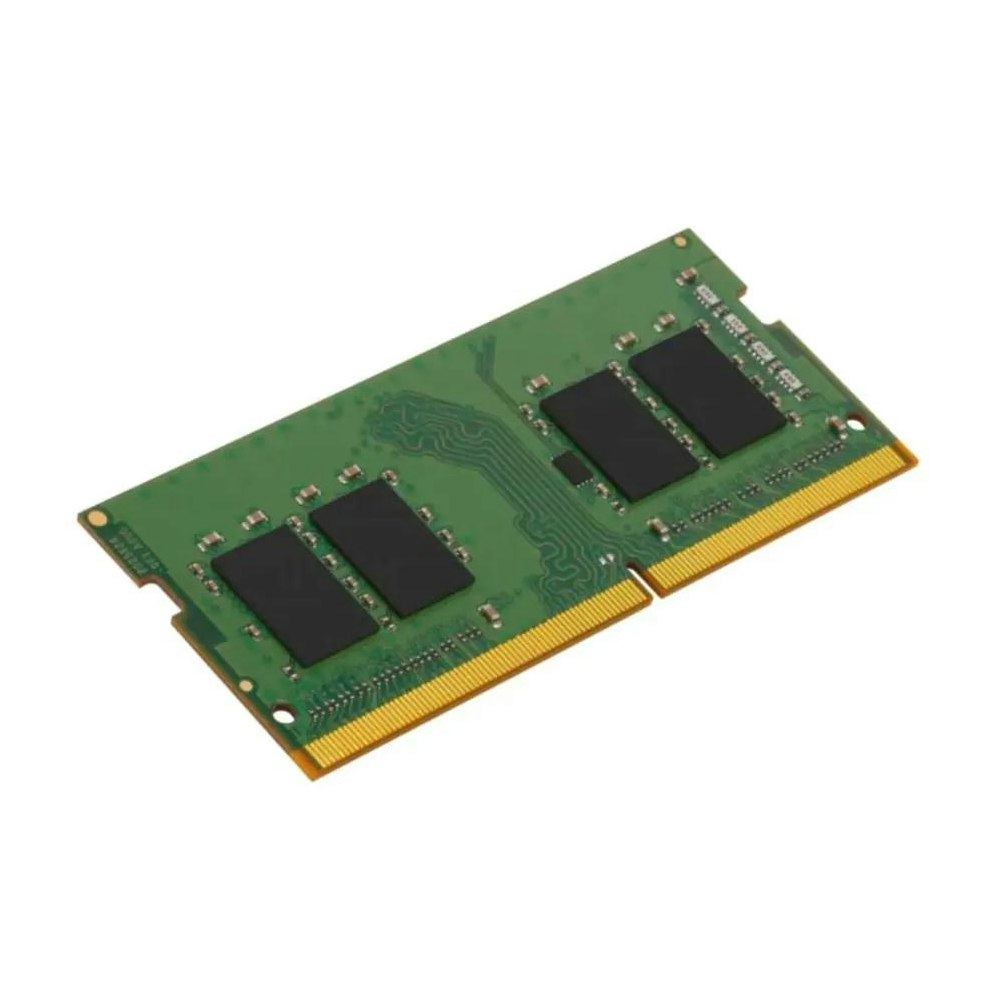 A large main feature product image of Kingston 16GB Single (1x16GB) DDR4 SO-DIMM C22 3200MHz 