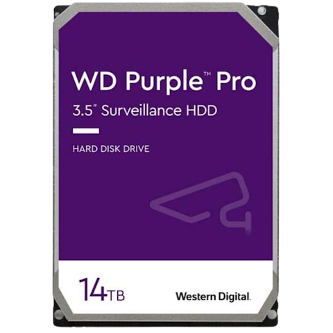 WD Purple 3.5 Surveillance HDD - 14TB 512MB