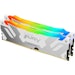 A product image of Kingston 64GB Kit (2x32GB) DDR5 Fury Renegade RGB C32 6000Mhz - White 