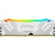 A small tile product image of Kingston 64GB Kit (2x32GB) DDR5 Fury Renegade RGB C32 6000Mhz - White 