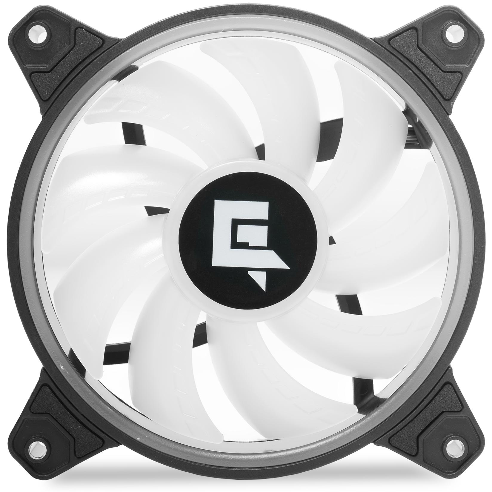 A large main feature product image of GamerChief Dash ARGB PWM 120mm Fan - Black